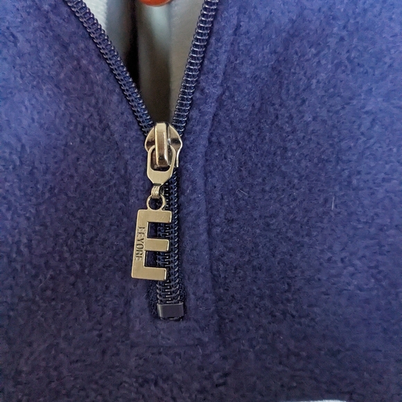 Disney Vintage Women's 26/28 Eeyore True Blue Fleece Pullover New With Tags. - Picture 6 of 16